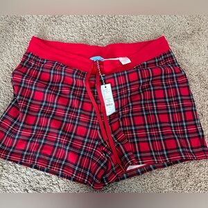 Draper James Natalie Sweat-shorts in Plaid